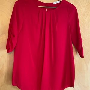 Red Coco and Main Blouse
